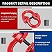 EGV G80 Alloy Steel Hammerlock Coupling Link Connecting Link, 1/4