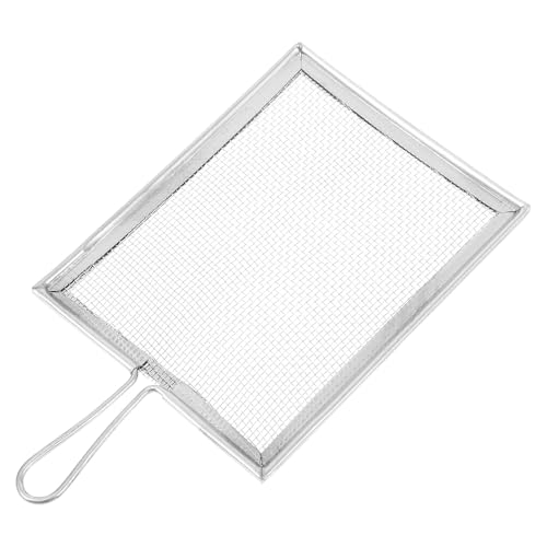 DIYEAH Cedazo de Malla Cuadrado para Filtro de Lodo y Esmaltes, Colador de Suelo para Cerámica, Herramienta de Alfarería, Filtro de Impurezas para Arte de Arcilla, 1 Pieza