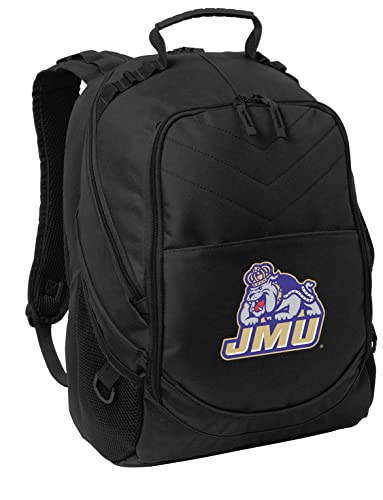 Image of Broad Bay JMU Backpack | James Madison University, Dukes Official Logo, Padded Laptop Compartment, Fits Up to 17 inch Laptops