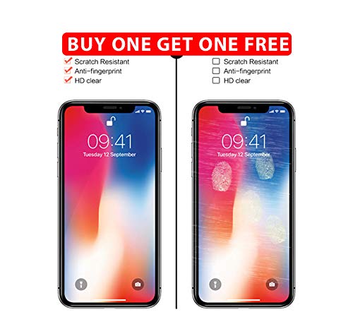 iPHONE SCREEN PROTECTOR TEMPERED NEW GLASS FOR 6,7,8/7+, 8+, X/XR/XS/XS MAX (iPhone XS MAX)