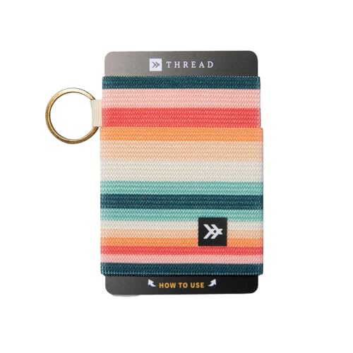Thread Wallets Ultra Slim Minimalist Card Holder Wallet for Men and Women (Renae, One Size)
