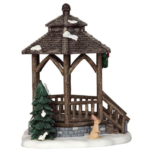 Lemax-Winter-Gazebo-43084 Lemax Winter Gazebo 43084