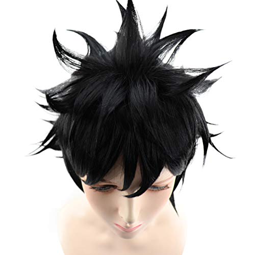 Lurrose Linda peruca de cabelo Cosplay Acessórios de cabelo elegantes Cobertura de peruca requintada