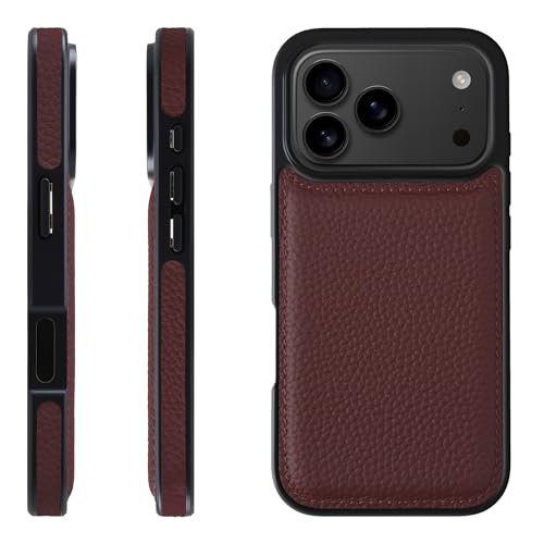 HANATORA for iPhone 17Pro �P�[�X �{�v �ϏՌ� �o���p�[�^ �X�}�z�P�[�X �X�}�z ���ʖ{�v �V�������N���U�[ �M�t�g ���C�� WPG-17Pro-Wine