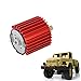 370 Brushed Motor with Heat Sink 2 Speed Metal Gear Brushed Motor with Heat Sink for WPL RC Car(red) Sportinggoods Car Model Accessories