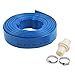 Produktbild KATSU Flach liegen Entladung Wasserschlauch Wasserpumpe Bewässerung (Blau 1,5"20M)