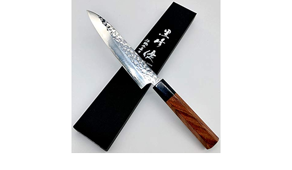 Amazon | 黒崎優 閃光 粉末ハイス鋼SG2鎚目打 ペティ 120mm 寿檀八角柄