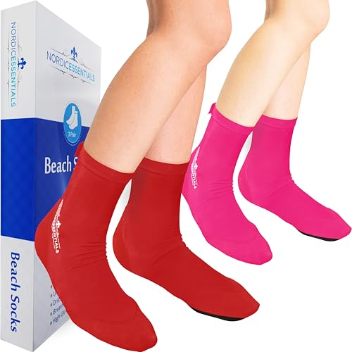 Chaussettes de plage anti-sable chaud contre les coupures de snorkeling