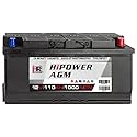 Autobatterie 12V 110Ah AGM 1000A/EN VRLA Start-Stop geeignet, Lange Lebensdauer dank geringer Selbstentladung Autobatterie 12V 110Ah AGM 1000A/EN VRLA Start-Stop geeignet, Lange Lebensdauer dank geringer Selbstentladung