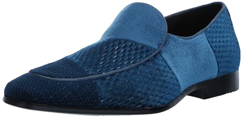 STACY ADAMS Mens Shapshaw Velour Slip on Loafer