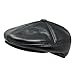 TangTown Genuine Soft Lambskin Leather Flat Cap Gatsby Newsboy Driving Walking Warm Winter Ivy Hat(XXL) Black