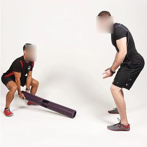 Heavy-Duty Strength Training Bucket - Adjustable Blue Fitness Resistance Tube with Handle, Perfect for Home Gym Loaded Movements, Available in 2/4/6kg