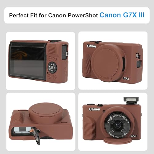 Funda Silicona para Canon PowerShot G7 X Mark III miniatura 2