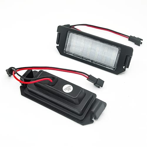 Bianco LED Luci della targa per Hyundai I10 I20 Tiburon Coupe Veloster FS XG30 Terracan HP/Kia Rio Picanto TA Soul