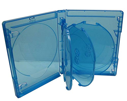 New 1 Viva Elite Blu-ray Multi Case 7 Tray 25mm Replacement Box (Holds 7 Discs)