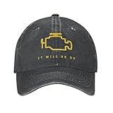 Gorras de béisbol para Hombre, Fashion Water Washing Mechanic, reparación de Coches, revisión del Motor, Sombrero de béisbol Homme Sun Sombrero Ajustable para Gorras