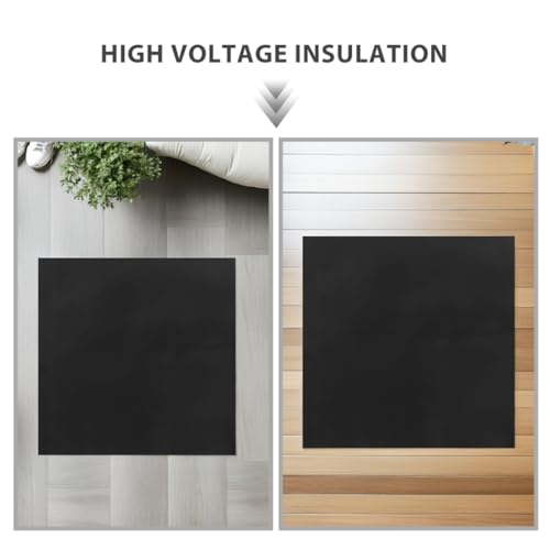 Tapis isolant électrique en caoutchouc pour éliminer les risques de choc et vibrations de sol - 4