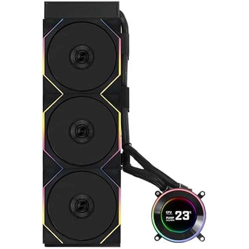 Lian Li Hydroshift II 360 TL-Liquid CPU Cooler-Black-HS2LCD36TB