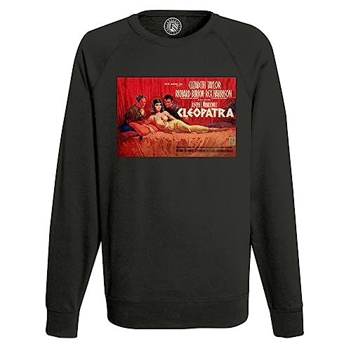 Poster rétro Cleopatra sur un sweat homme idéal pour vos sorties