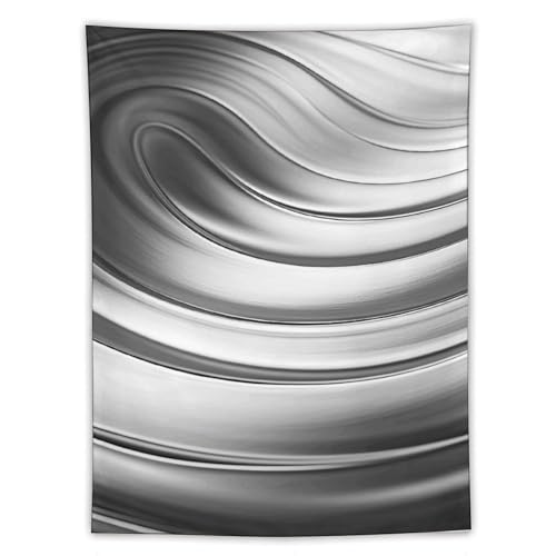 Tapisserie murale acier inoxydable design vertical dans votre chambre a coucher esthetique