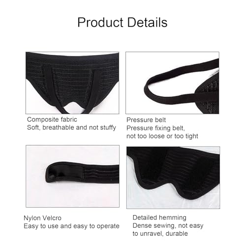 Faja para Hernia Masculina con Almohadillas Extraíbles miniatura 3