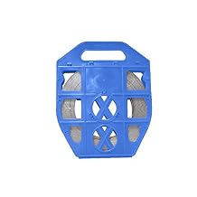 USA 201 Stainless Steel Band 3/4" x 0.030" x 100 - Blue Plastic Dispenser FTA720719035PB