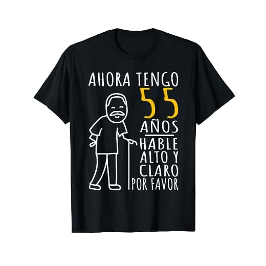 Hombre 55 Cumpleaños | Ahora Tengo 55 Años | Divertido Aniversario Camiseta
