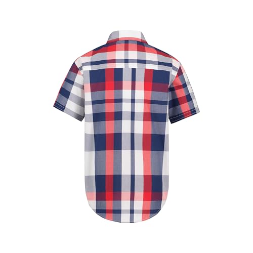 Image of Nautica Boys Short Sleeve Woven Button-Down Shirt. Light Weight & Breathable
