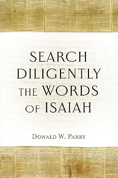 Hardcover Search Diligently the Words of Isaiah Book