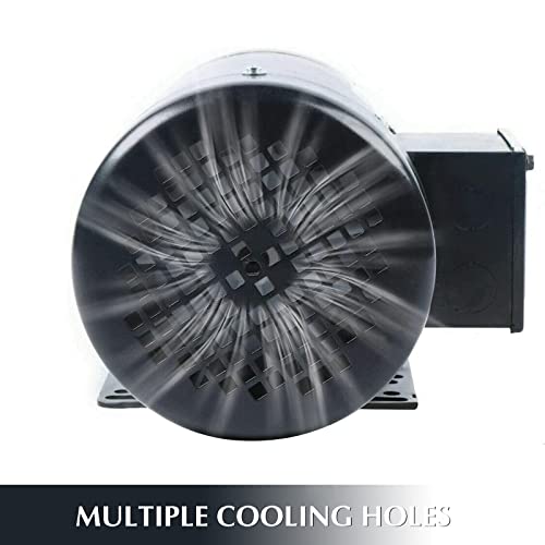 2Hp 3 Phase Electric Motor Compressor 3 Phase Ac 56C Frame 3450 Rpm Tefc 208-230/460 Volt Inverter Rated Shdc #TOP3