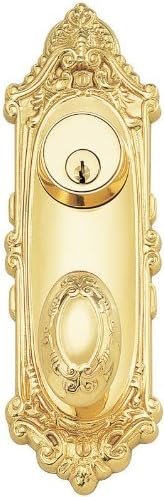 Emtek 8090 Polished Brass Entry Set Emtek 8090 3-5