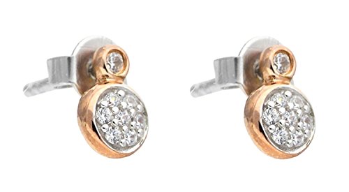 Esprit Orecchini placcato oro Zirconia cubica