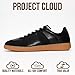 Project Cloud Leather Shoes for Men - Memory Foam Insole Non-Slip Casual Mens Shoes Sneakers - Lightweight Eco-Friendly Leather Fashion Sneakers (Jake, BLK, 8)
