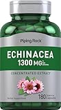 Piping Rock Echinacea Extract Capsules | 180 Count | Herbal Supplement | Vegetarian, Gluten Free, Non-GMO