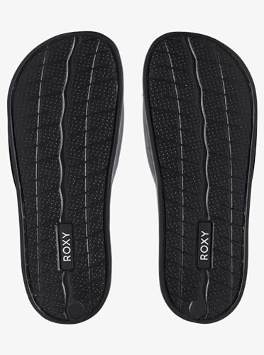 Roxy Slippy, Chaussures de Plage & Piscine Femme, Noir (Black Fg Bfg), 40 EU