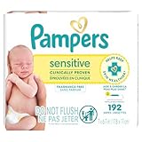 Pampers Sensitive Baby Wipes - Unscented - 192 ct