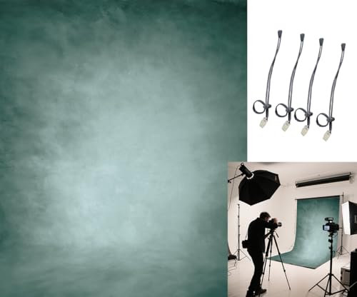 8X10ft Aqua Backdrop for Photography Backdrop Curtains Old Master Photo