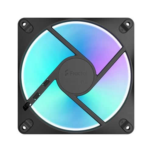 Image of Fractal Design Dynamic 3 14 RGB 3-Pack Black 140mm PWM Fans