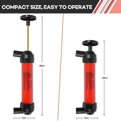 LOZAGU Multi-Use Siphon Pump Fluid Transfer Pump, Siphon Fuel Transfer Pump Kit for Gas Oil and Liquids