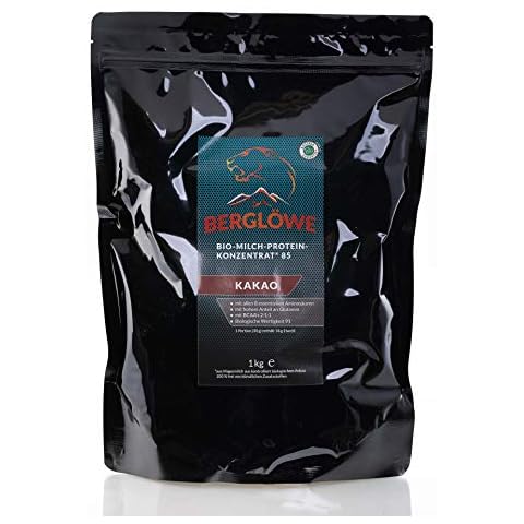 Bio Proteinpulver von BERGLÖWE: Bio Milchprotein Konzentrat Kakao Cover