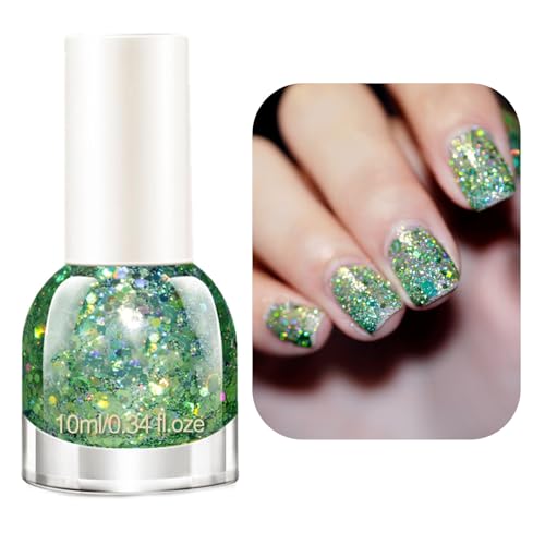 Esmalte de uñas con brillo holográfico NovaCharm 10ML