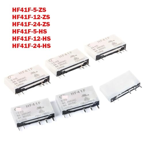 Evite fallos de conexión usando el relé industrial subminiatura HF41F-12-HS de alta precisión 2
