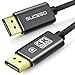 SUCESO Cavo DisplayPort 2m,Cavo DP Cavo DisplayPort a DisplayPort [4K 60Hz, 2K 165Hz, 2K 144Hz] Nylon Intrecciato ad Alta velocità Compatibile con PC, Laptop, TV, Proiettore, Monitor ecc