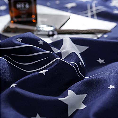 Jormey Duvet Cover Full Size-Super Soft Duvet Cover,Soft Starry Pattern Twinkling Star Bedspread Cover Set,3 Pieces Full Size Bedding Set With Zipper Closure And 2 Pillow Shams #TOP3
