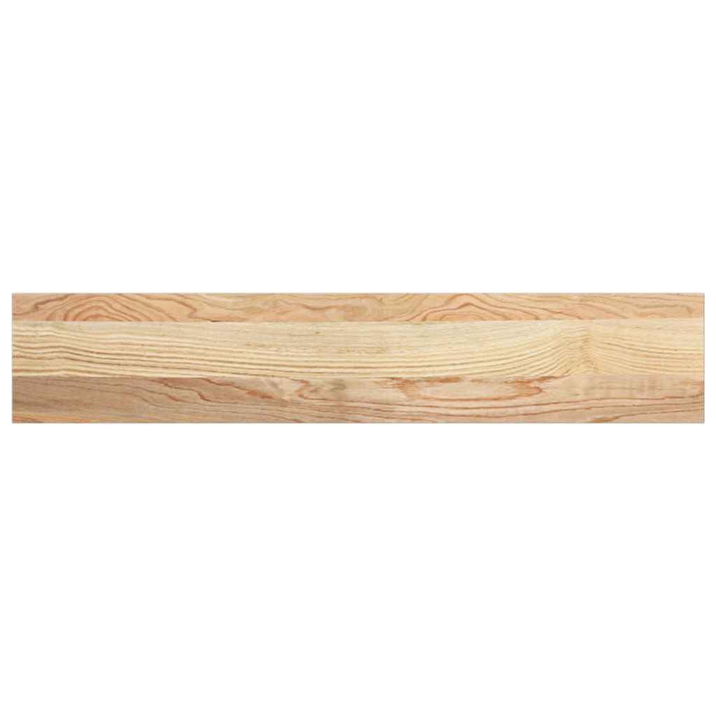 vidaXL Davanzali 2 pz Non Trattati 80x15x2 cm Legno Massello di Rovere, Bordo della Finestra, davanzale della Finestra in Quercia, davanzale in Legno