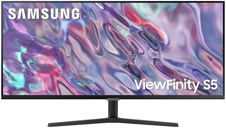 Samsung LS34C500GAUXXU 34" WQHD Monitor - 3440x1440, 100Hz, VA, Displayport, HDMI, Freesync: image 1 of 8