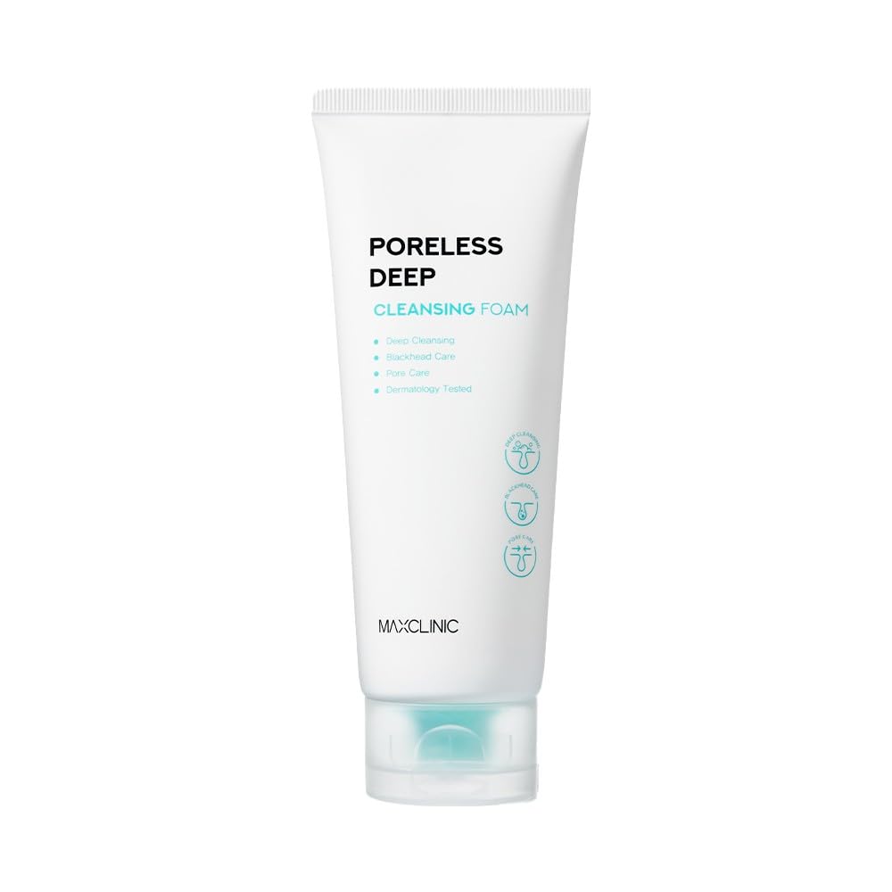 MAXCLINIC Gözenek ve Siyah Nokta İçin Yüz Temizleme Köpüğü Maxclinic Poreless Deep Cleansing Foam