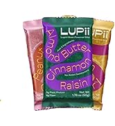 Lupini Bean Protein Bars (3 Flavors Variety, 1.76 ounces (Pack of 12))