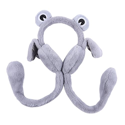 Plush Earmuffs Ear Cap Wool Earmuff Moving Ears Plush Ear Muff Ear Muffs Soft Cold-proof Earmuff