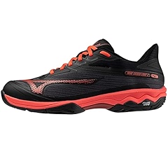 ミヨちゃぶ✕2 Mizuno Men's Wave Exceed Light 2 Ac Tennis Shoe, White